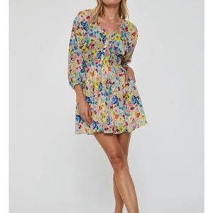 Another Love Marisol Balloon Sleeve Dress